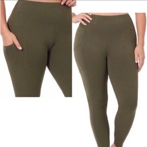 ZENANA 
Buttery Soft Microfiber High Waist Side Pocket Leggings FINAL FEW!
